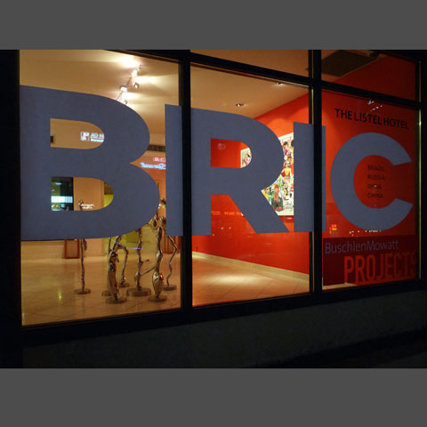 BRIC Show Exterior Signage