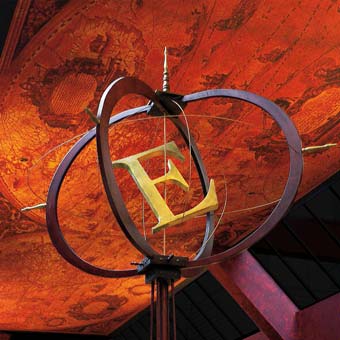 Compass Rose Sculpture EAST