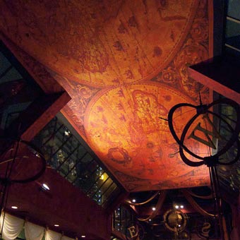 O'Doul's Ceiling Map